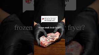 Frozen Steak In Air Fryer [upl. by Ikkim]