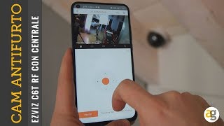 IP CAM con ANTIFURTO integrato EZVIZ C6T RF [upl. by Ahseenal]