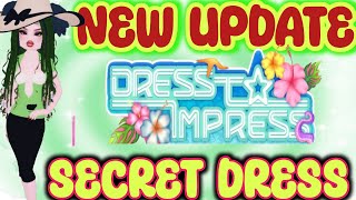 NEW UPDATE BIG FASHION ANOTHER SECRET DRESS TO IMPRESS DIFFERENT OUTFITS ROBLOX [upl. by Yatnahc]