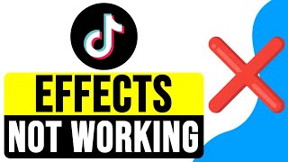 How to FIX TIKTOK EFFECTS NOT WORKING 2024  Update TikTok to Use Effects [upl. by Ahsieker321]