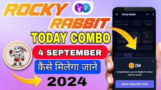 Rocky Rabbit Combo  Rocky Rabbit Super Set  Rocky Rabbit Combo Card 4 September 2024 [upl. by Ainslee]