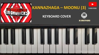 Kannazhaga Song  Keyboard Cover  JK BROTHERS [upl. by Jacquet178]