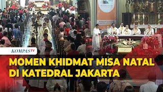 Momen Khidmat Misa Natal Pontifikal di Gereja Katedral Jakarta [upl. by Frankel]