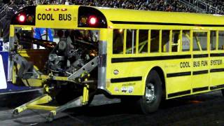 Wheel Standing School Bus [upl. by Adnocahs]