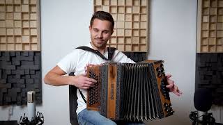 Tiroler Echo Medley mit Richi Abenthung  Steirische Harmonika [upl. by Zzahc]