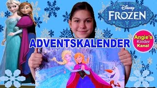 Disney Frozen Adventskalender Anna Elsa Unboxing  Eiskönigin Deutsch Video für Mädchen [upl. by Asquith]