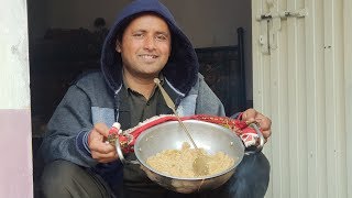 Rainy Day Sweet Dish  Easy and Quick Suji Ka Halwa  Rawa halwa  Village Food Secrets [upl. by Panther81]