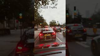 Traffic towards Canary Wharf gigi4perez iammarita viralvideo YouTubeMusic ​⁠ 500subs [upl. by Solracesoj]