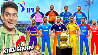 IPL 2024 BEGINS🔥 Sachin Saga Pro Cricket 🏏 [upl. by Yelsna]