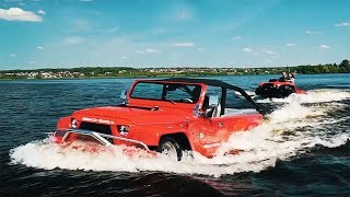 Insane amphibious car and quad Watercar and Quadski [upl. by Airak690]