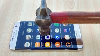 Samsung Galaxy S7 Edge Screen Scratch Test Gorilla Glass 4 [upl. by Meghann]