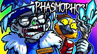 Phasmophobia Funny Moments  Bullying a LARPing Ghost [upl. by Niffirg]