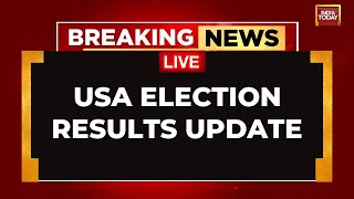 US Election Result 2024 LIVE  Donald Trump Wins US Presidential Election  Trump Vs Harris [upl. by Aihsekat]