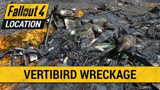 Guide To The Vertibird Wreckage in Fallout 4 [upl. by Acinorej498]