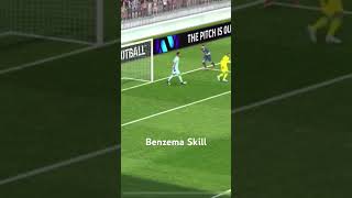 best skill benzema world efootball2024 [upl. by Aivull]