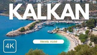 Kalkan  amazing Turkish town near Kas and Fethiye Travel Guide HDR 4K [upl. by Pengelly874]