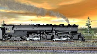 Longest coal train in Trainz 10000 tons [upl. by Maryl]