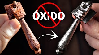 Cómo QUITAR ÓXIDO Fácil y Efectivo ¡Sin dañar el metal ✅ Limpiar oxidación rápido y barato [upl. by Trask]