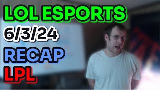 Lol Esports 6324 Recap LPL Summer [upl. by Minsk181]