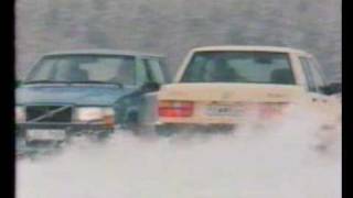 Volvo 740 snowrace commercial [upl. by Oznole906]