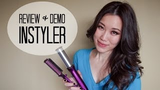 INSTYLER  Review amp Tutorial  10min perfect loose waves [upl. by Aela307]