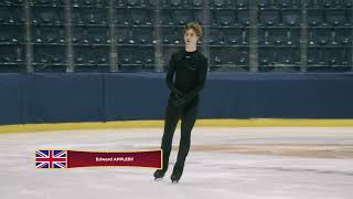 Edward APPLEBY GBR Free Skate 2022 Ondrej Nepela [upl. by Leikeze]