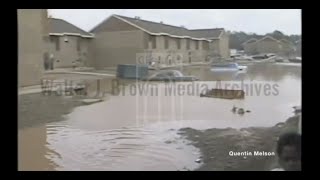 Jonesboro South Housing Project Flooding March 8 1980 [upl. by Ecnaled]