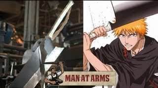 Ichigos Zangetsu Sword Bleach  MAN AT ARMS [upl. by Allez362]