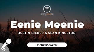 Eenie Meenie  Justin Bieber amp Sean Kingston Piano Karaoke [upl. by Winnick]