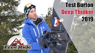 Test Burton Deep Thinker 2019 [upl. by Einwat]