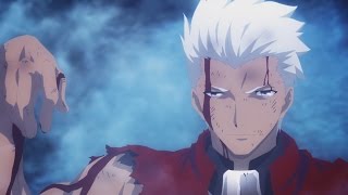 Archer vs Lancer  Full Fight HD  Fate stay night Unlimited Blade Works [upl. by Adnorat]