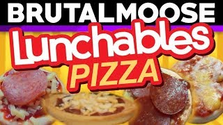 Lunchables Pizza  Foods Reviews  brutalmoose [upl. by Adnirod]