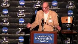 2013 UMass Boston Athletics Hall of Fame Induction Speech Bruce Lehane [upl. by Selestina]