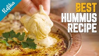 THE BEST HUMMUS Recipe You Will Ever Try 💯 Perfect Consistency amp Silky Smooth  SO EASY TO MAKE [upl. by Neit654]