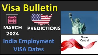 MARCH 2024 VISA BULLETIN PREDICTIONS uscis [upl. by Lihkin]