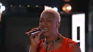 Sisaundra Lewis  Oh Sherrie  The Voice USA 2014 Season 6 [upl. by Alia315]