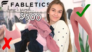 Everything You MUST Know BEFORE Ordering  Fabletics HONEST REVIEW [upl. by Erdne]