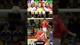 Best Football Transitions🥶 Ronaldo vs Messi vs Neymar vs Mbappe vs Haaland vs Zlatan vs Antony [upl. by Kcirad]