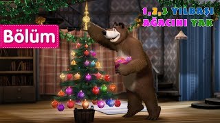 Maşa İle Koca Ayı  123 Yılbaşı Ağacını Yak 🎄Bölüm 3 [upl. by Jeuz]