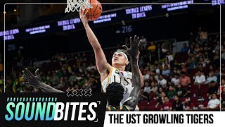 UST ends skid spoils Veejay Pres career game  SOUNDBITES [upl. by Korb]