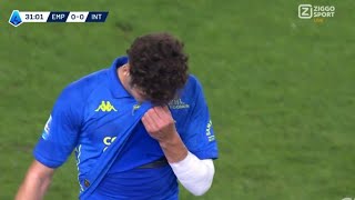 Cartellino rosso Seba Goglichidze ♦️Empoli vs Inter 03 Tutti i gol e gli highlights dettagliati [upl. by Wassyngton859]