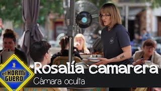 Rosalía convertida en camarera sorprende a sus fans  El Hormiguero [upl. by Safier]