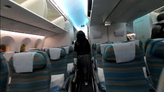 TRIP REPORT  Oman Air  Boeing 7879 Dreamliner  Paris  Muscat  Economy Class [upl. by Nezah265]