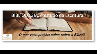 BIBLIOLOGIA AULA1 [upl. by Swanhilda]