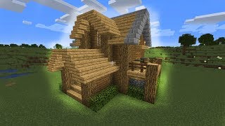 TUTORIAL CASA in MINECRAFT pentru INCEPATORI [upl. by Lynden850]