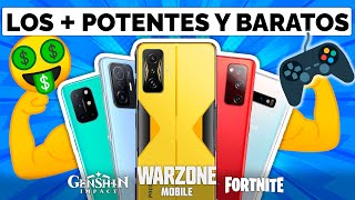 Los 15 Celulares MÁS POTENTES y BARATOS  Top Celulares para Jugar  Celulares Gamer [upl. by Eelyek881]