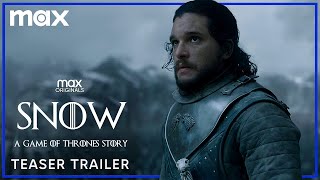 SNOW  Season 1 Trailer  Game of Thrones Jon Snow Sequel Series  HBO Max [upl. by Brittney]