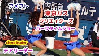 アメフト 東京ガス クリエイターズ チアリーダーズ ハーフタイムショー チアダンスcheerdance [upl. by Wildermuth]