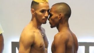 González vs Ríos  Solo Boxeo Tecate  Weigh in [upl. by Tdnaltroc]