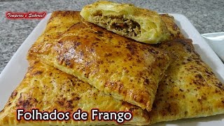 Folhados de Frango receita fácil [upl. by Sessilu]